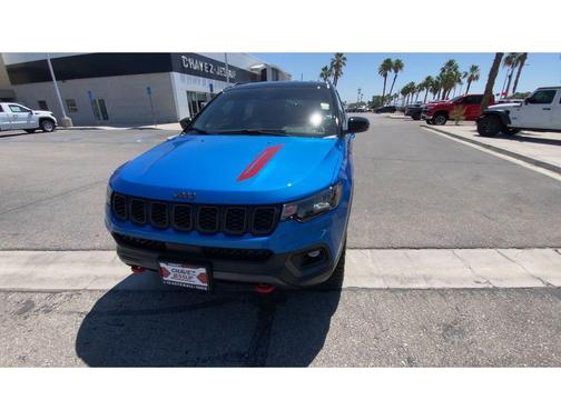 Hydro Blue Pearlcoat 2026 Jeep Compass Trailhawk