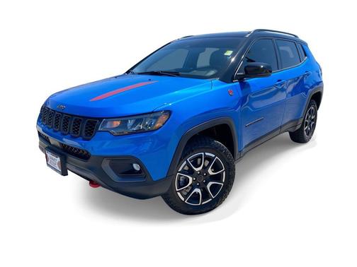 Hydro Blue Pearlcoat 2026 Jeep Compass Trailhawk