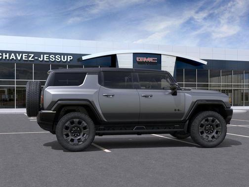 Magnus Gray Matte 2026 GMC HUMMER EV SUV 3X