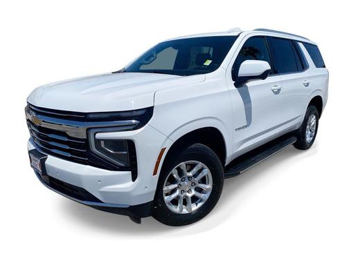 Summit White 2025 Chevrolet Tahoe LT