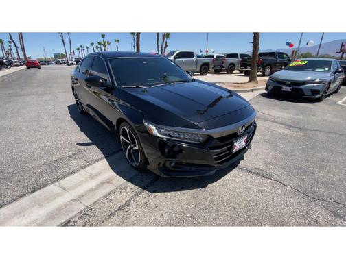 Crystal Black Pearl 2022 Honda Accord Sport 1.5T