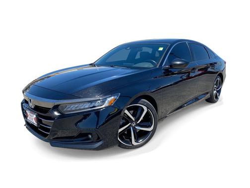 Crystal Black Pearl 2022 Honda Accord Sport 1.5T