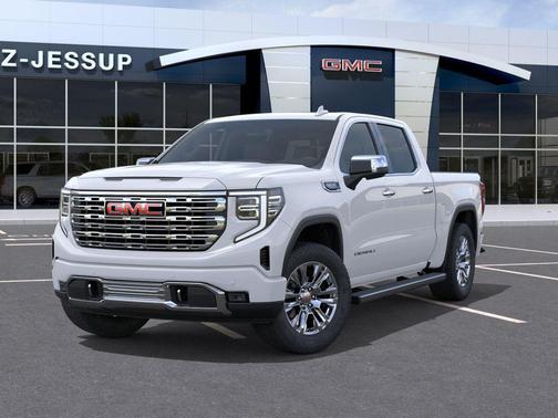 Glacier White Tricoat 2026 GMC Sierra 1500 Denali