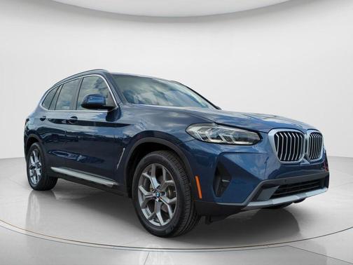 Blue Metallic 2024 BMW X3 xDrive30i