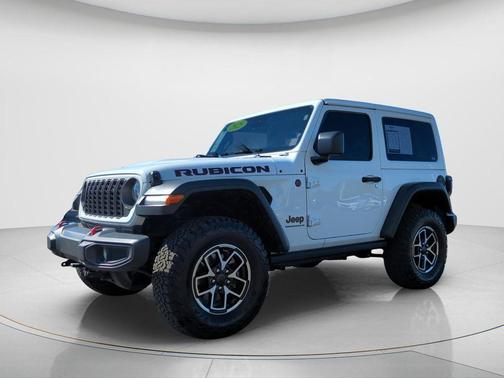 Bright White Clearcoat 2025 Jeep Wrangler Rubicon