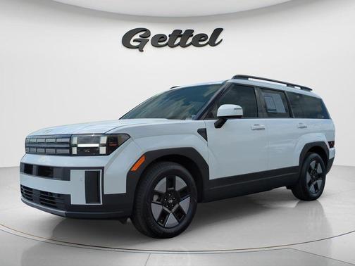 White 2024 Hyundai SANTA FE HEV SEL