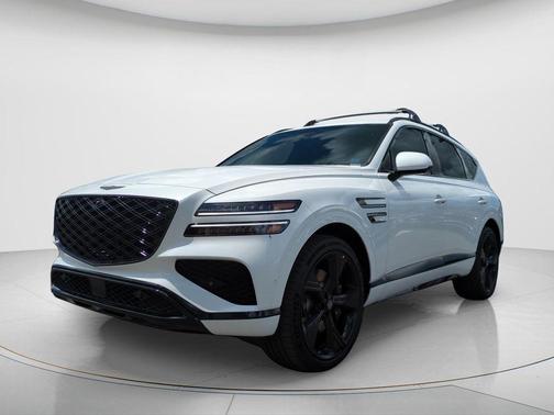 Alta White 2026 Genesis GV80 3.5T Prestige Black