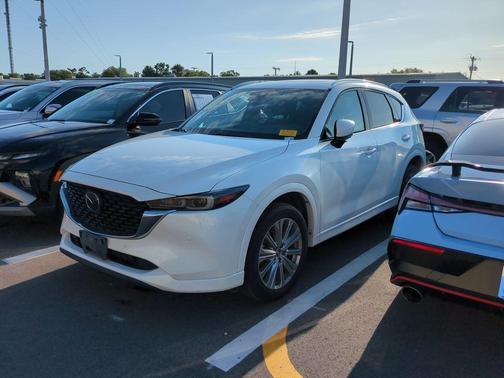 Snowflake White Pearl 2022 Mazda CX-5 2.5 Turbo Signature