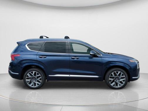 Stormy Blue 2021 Hyundai SANTA FE Calligraphy
