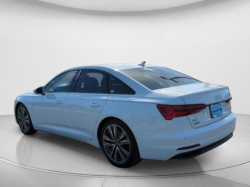 Glacier White Metallic 2023 Audi A6 55 Premium Plus