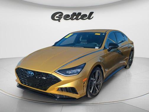 Yellow 2021 Hyundai SONATA SEL Plus