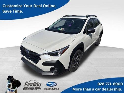 Crystal White Pearl 2024 Subaru Crosstrek Premium