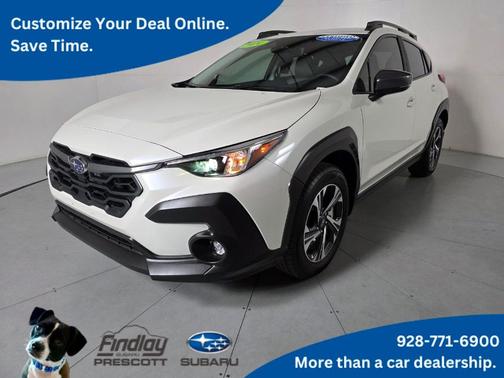 Crystal White Pearl 2024 Subaru Crosstrek Premium