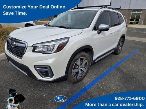 Crystal White Pearl 2020 Subaru Forester Touring