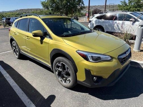 Plasma Yellow Pearl 2023 Subaru Crosstrek Limited