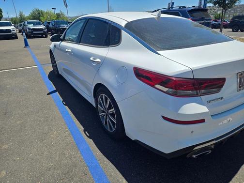 Snow White Pearl 2019 Kia Optima EX
