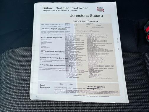 2023 Subaru Crosstrek Base