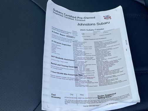 2024 Subaru Forester Limited