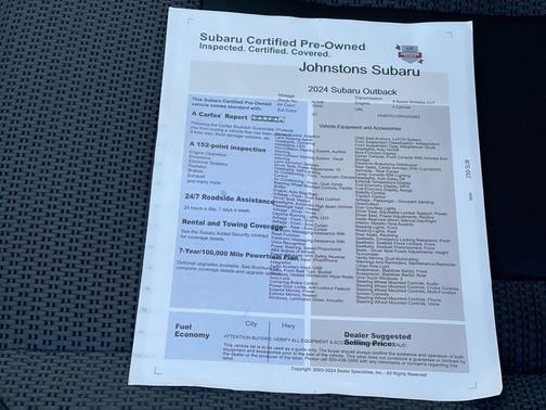 2024 Subaru Outback Premium