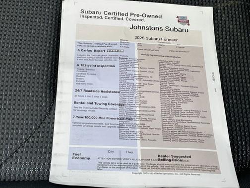 2025 Subaru Forester Premium