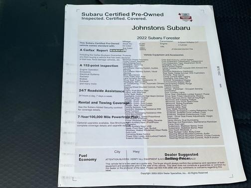 2022 Subaru Forester Wilderness
