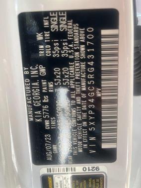 Glacial White Pearl 2024 Kia Telluride EX