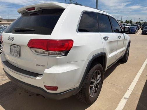 Bright White Clearcoat 2017 Jeep Grand Cherokee Limited