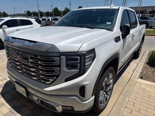 White Frost Tri-Coat 2023 GMC Sierra 1500 Denali
