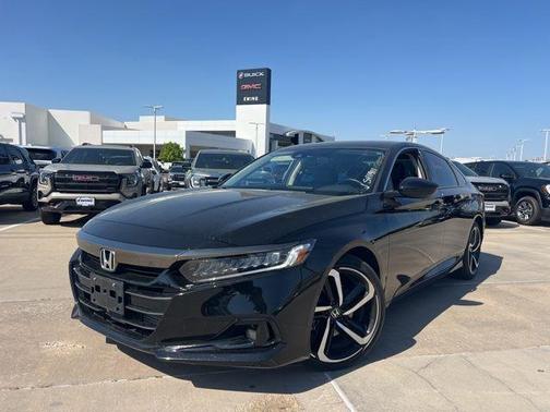 Crystal Black Pearl 2022 Honda Accord Sport SE
