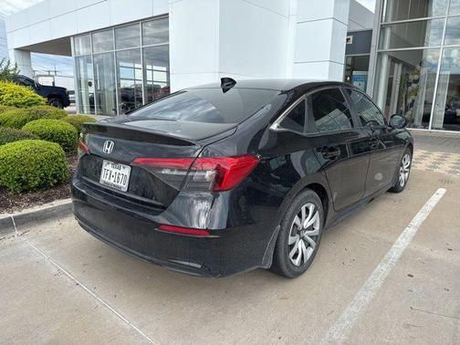 Black 2023 Honda Civic LX