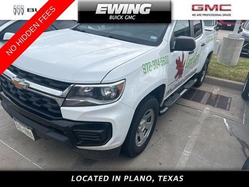 Summit White 2021 Chevrolet Colorado WT