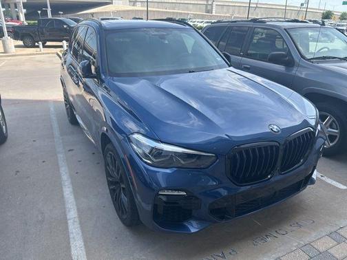 Phytonic Blue Metallic 2021 BMW X5 xDrive40i