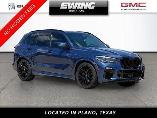 Phytonic Blue Metallic 2021 BMW X5 xDrive40i