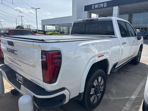 White Frost Tri-Coat 2024 GMC Sierra 2500 Denali