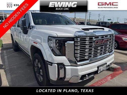 White Frost Tri-Coat 2024 GMC Sierra 2500 Denali