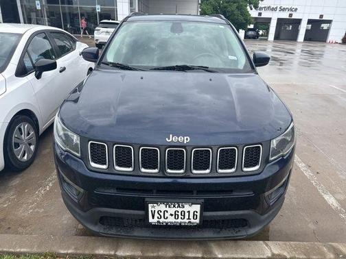 Jazz Blue Pearlcoat 2017 Jeep Compass Latitude