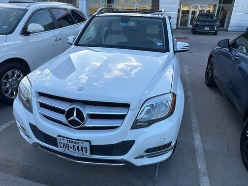 White 2014 Mercedes-Benz GLK-Class GLK 350