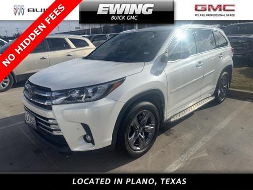 2019 Toyota Highlander Limited Platinum