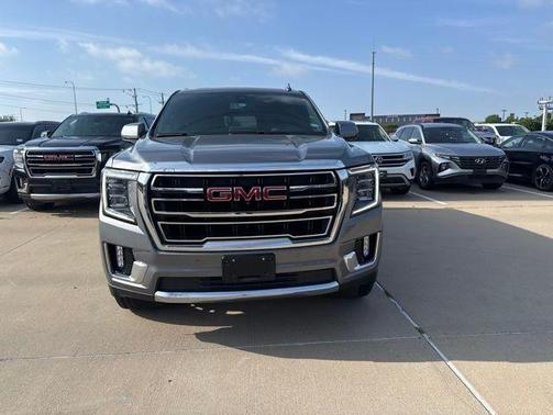 Satin Steel Metallic 2021 GMC Yukon SLT