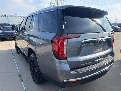 Satin Steel Metallic 2021 GMC Yukon SLT