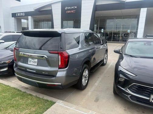 Satin Steel Metallic 2021 GMC Yukon SLT