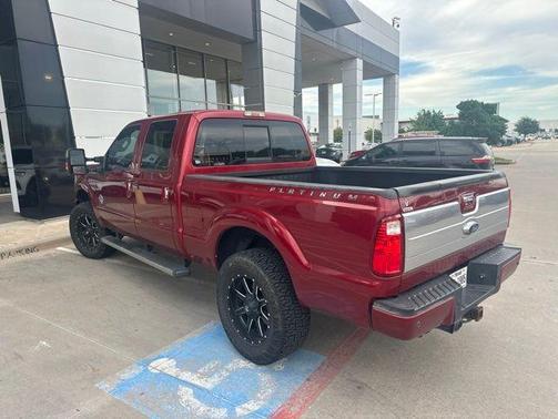 Ruby Red Metallic 2014 Ford F-250 Platinum