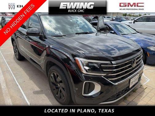 Deep Black Pearl Effect 2024 Volkswagen Atlas 2.0T SE w/Technology