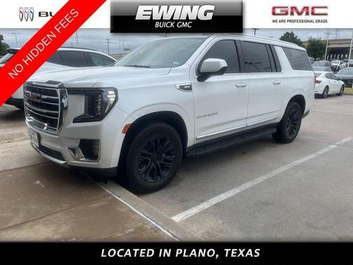 White Frost Tri-Coat 2023 GMC Yukon XL SLT