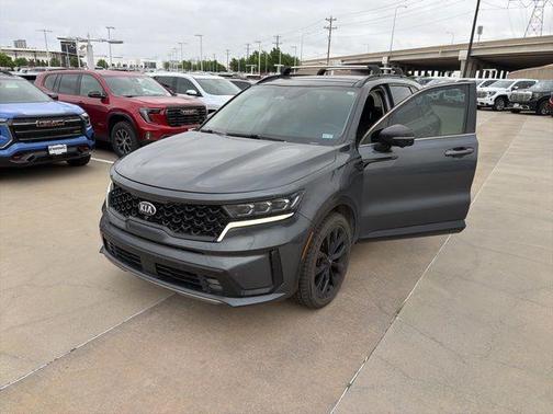 Gravity Gray 2021 Kia Sorento SX-PRESTIGE