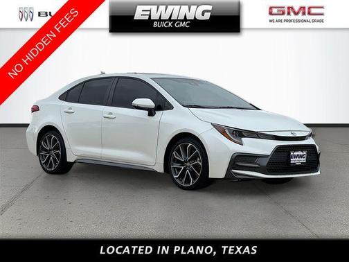 Blizzard Pearl 2020 Toyota Corolla XSE