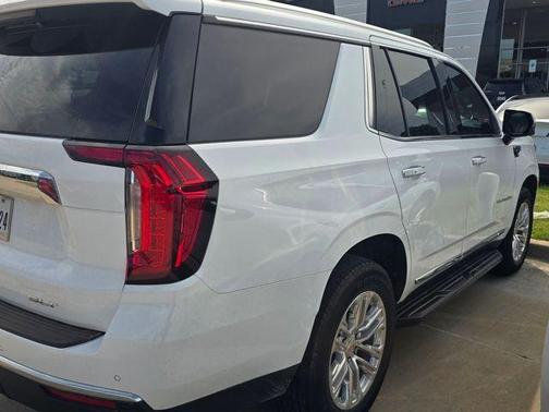 Summit White 2024 GMC Yukon SLT
