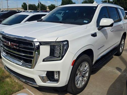 Summit White 2024 GMC Yukon SLT