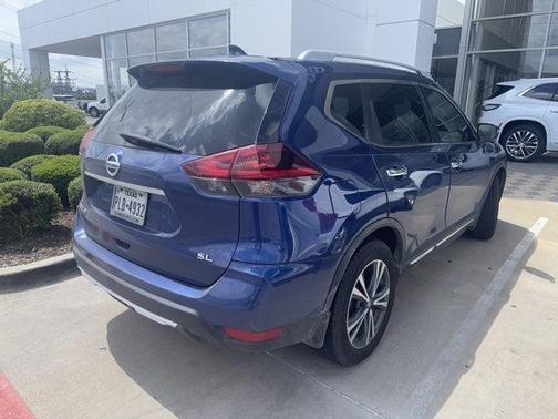 Caspian Blue 2018 Nissan Rogue SL