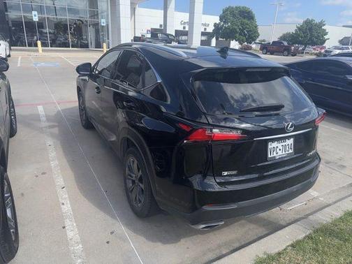 Obsidian Black 2017 Lexus NX 200t F Sport